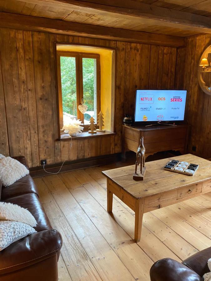 Chalet Le Triollet แซ็งต์-แฌร์เวส์-เลส์-แบ็งส์ ภายนอก รูปภาพ