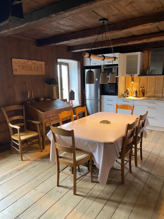 Chalet Le Triollet แซ็งต์-แฌร์เวส์-เลส์-แบ็งส์ ภายนอก รูปภาพ